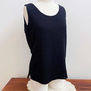 Dana Buchman Light Will Sleeveless Scoop Neck Top NEW Lightweight 6/8